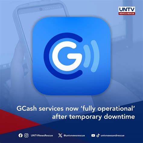 gcash temporarily unavailable today|GCash fully operational after outage .